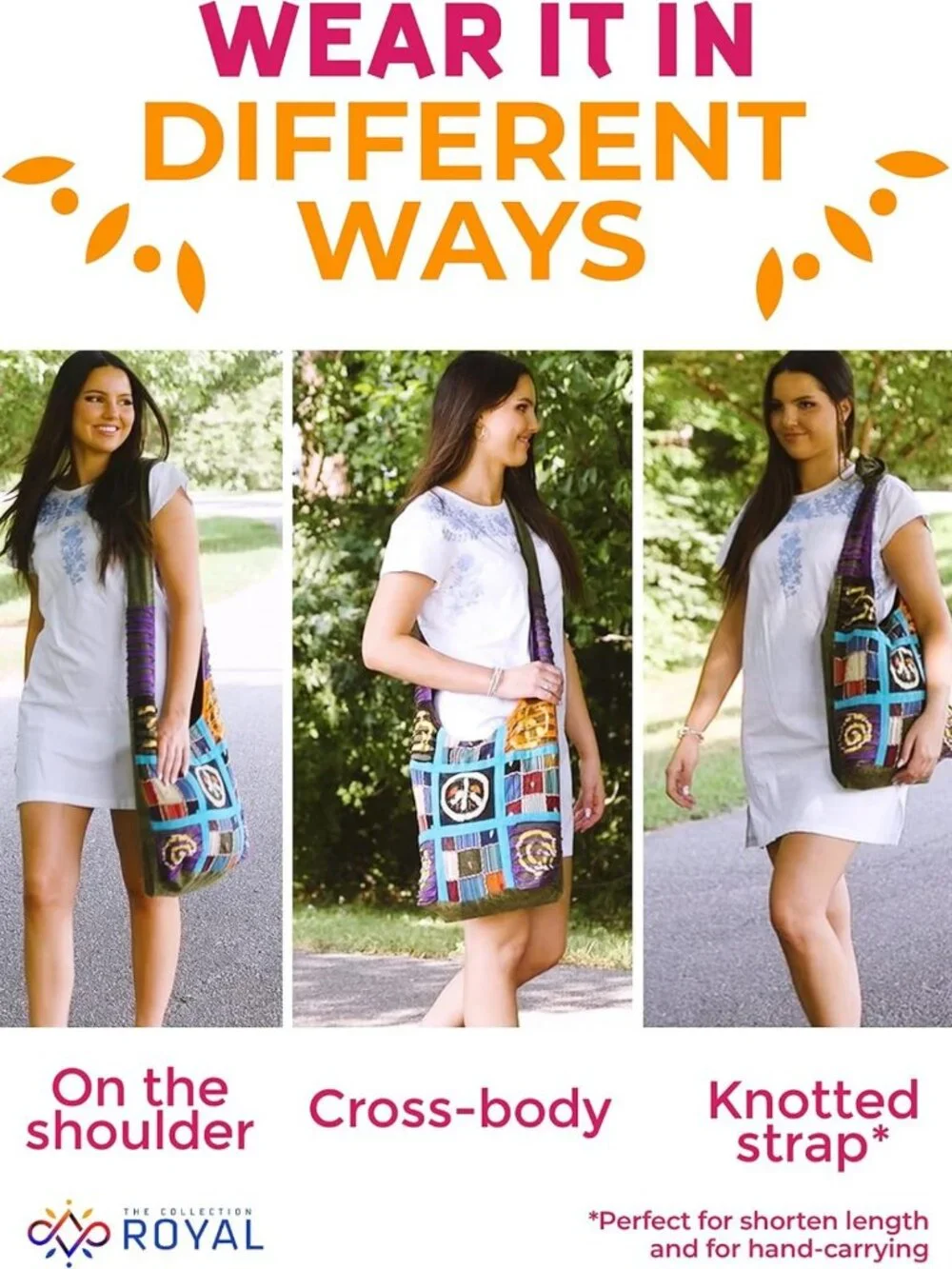 Stylish Boho Crossbody Bag for Women | Chic Hippie Tote & Cloth Purse